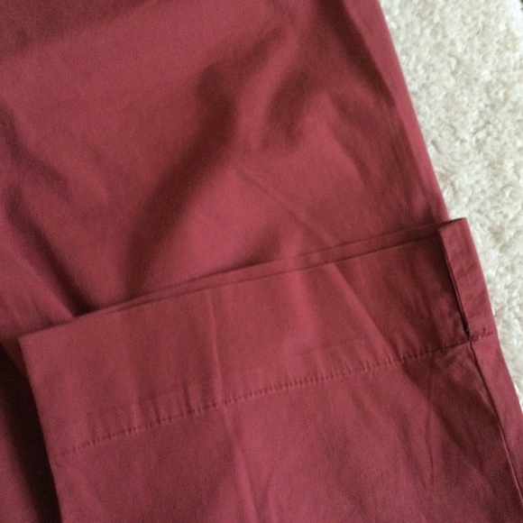Vintage Y2K American Eagle Red Capri Pants - Sz 4 - Picture 4 of 12